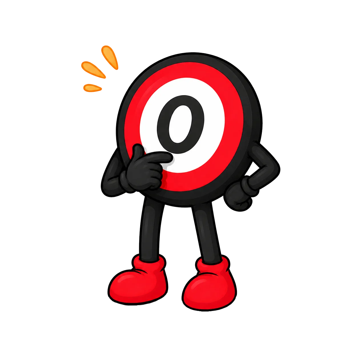 thinking mascout