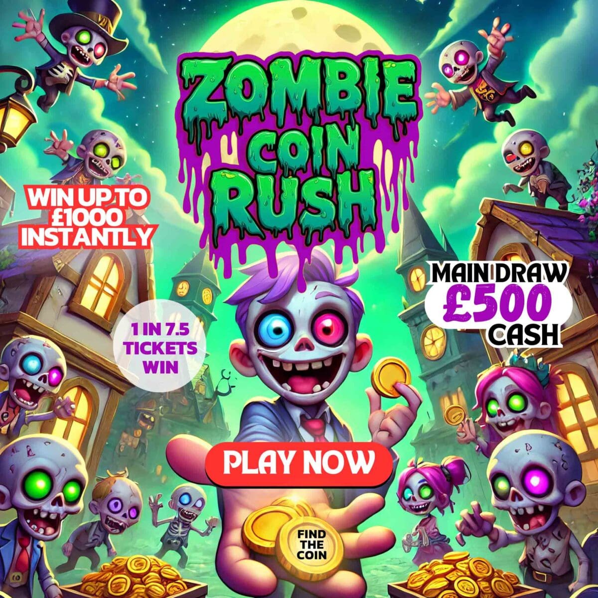 Zombie Coin Rush