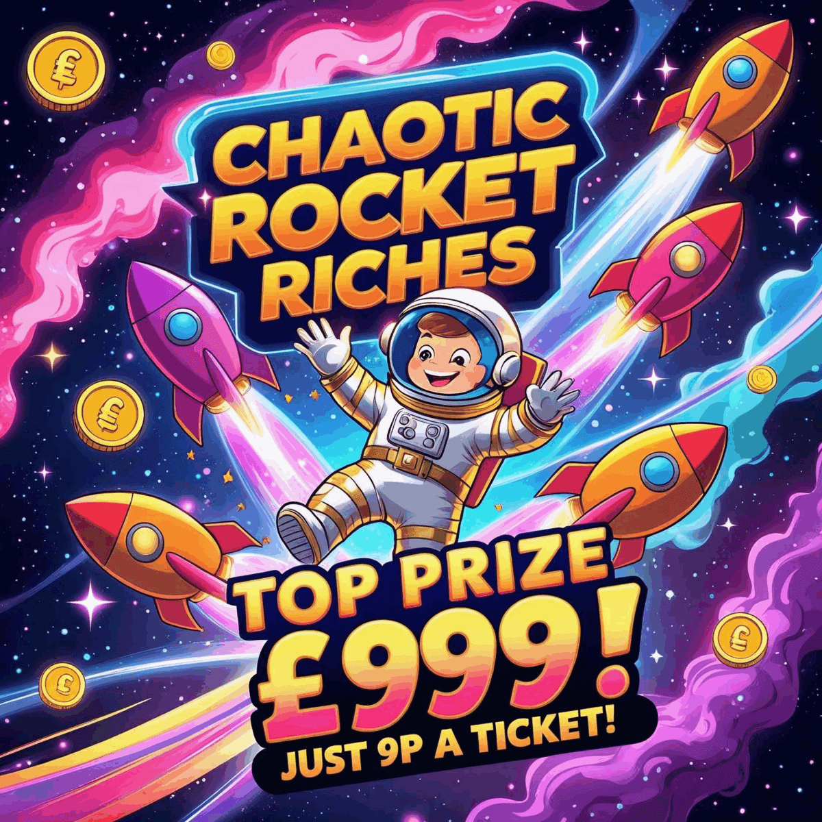 Chaotic Rocket Riches